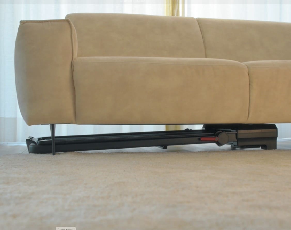 Dreaver loopband onder bank