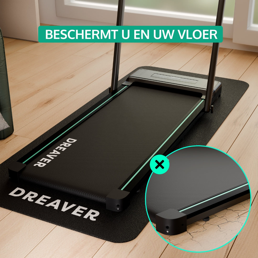 Dreaver Antislip Beschermmat - Extra Dempend & Vloerbeschermend