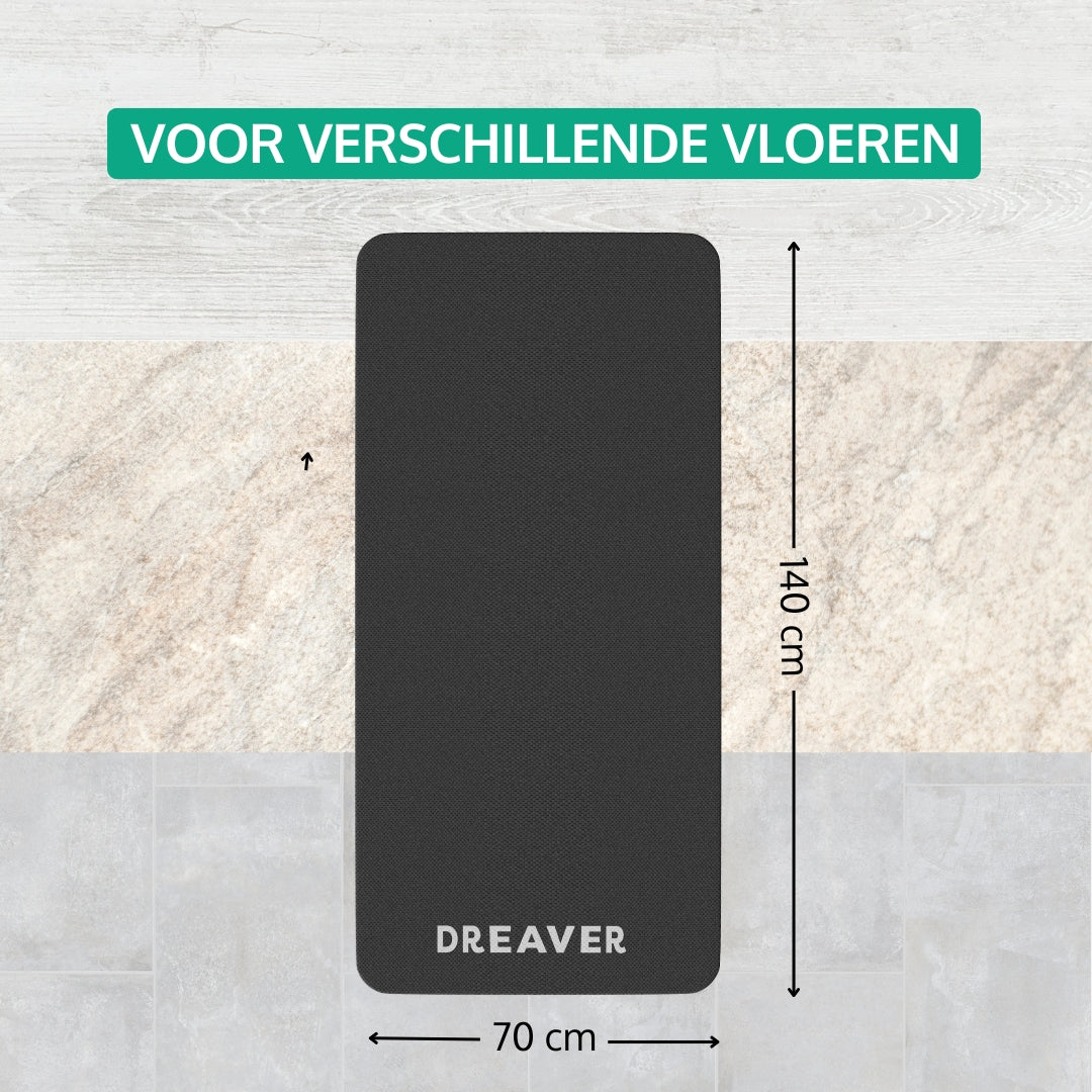 Dreaver Anti-slip Protective Mat - Extra Cushioning & Floor Protection