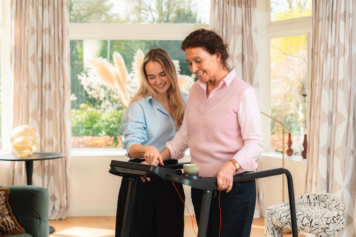 Welke snelheid op een walking pad is goed voor 5.000 stappen?