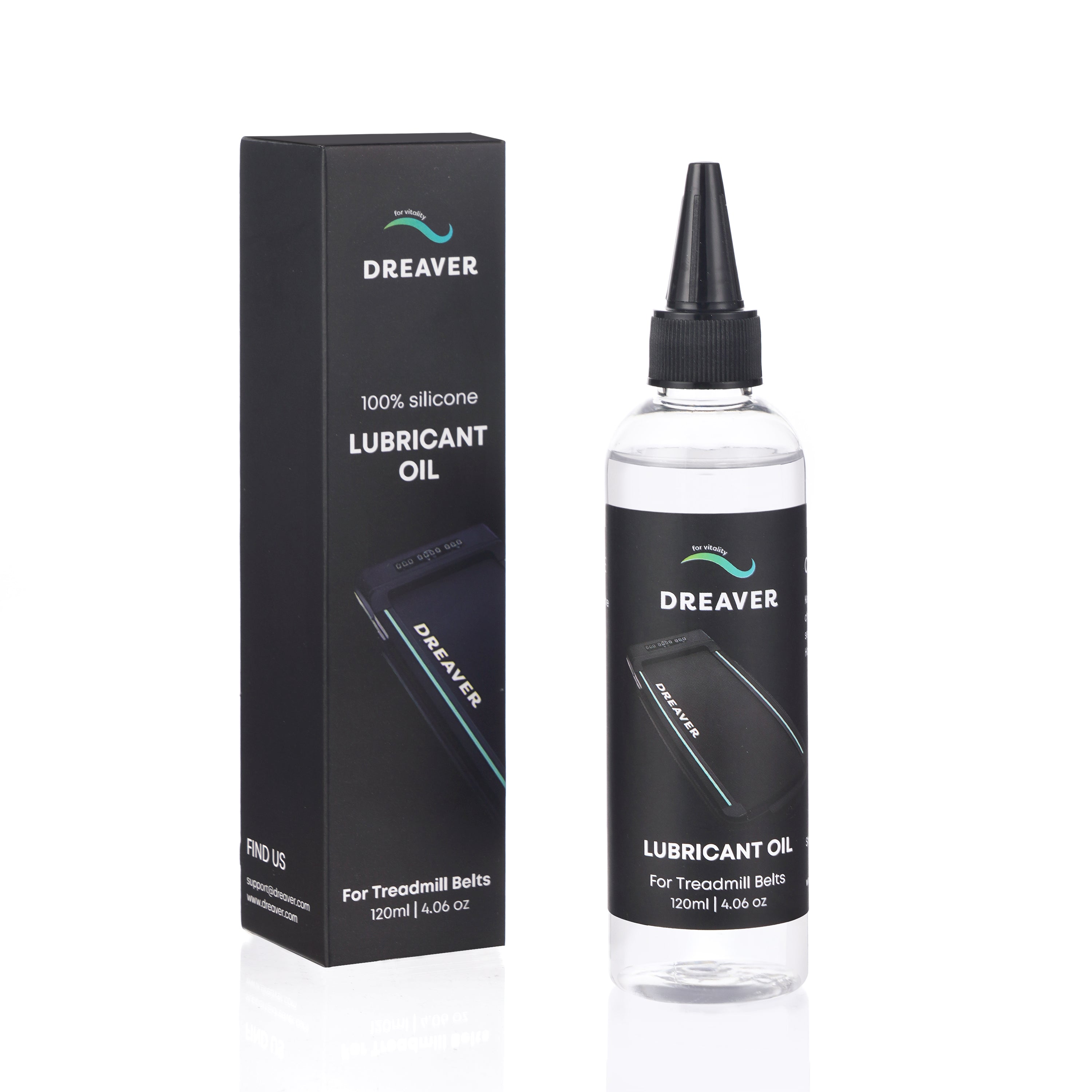 Dreaver Smeerolie Voor Loopband - 100% pure silicone olie - 120ml